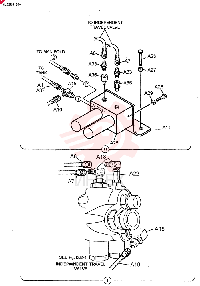 CONTROL LINES, PUMP YM06H00002F1 (1)