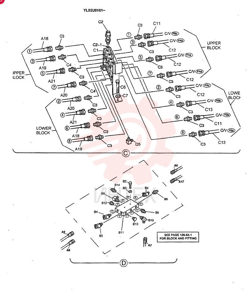 CONTROL LINES, REMOTE YM68H00002F1 (13)