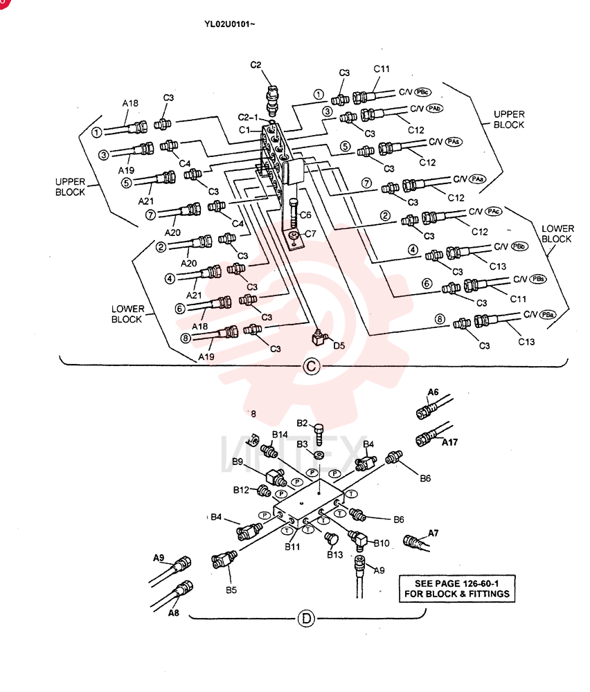 CONTROL LINES, REMOTE YM68H00002F1 (14)