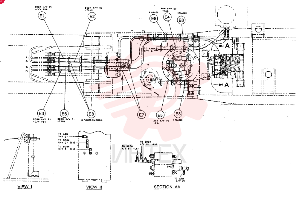 CONTROL LINES, REMOTE YM68H00002F1 (6)