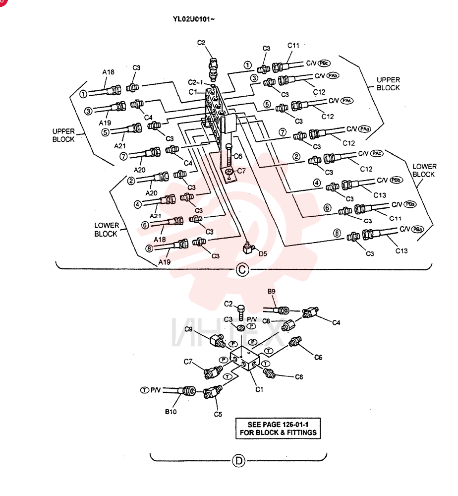 CONTROL LINES, REMOTE YM68H00002F1 (7)