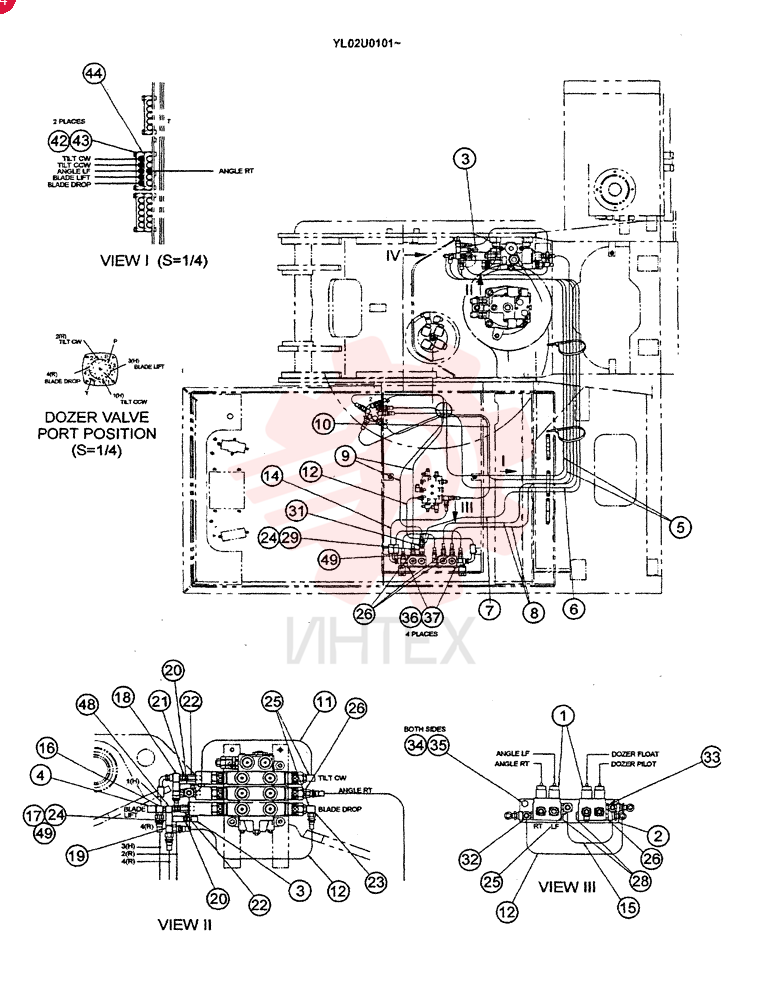 CONTROL LINES, REMOTE YM68H00002F1 (10)