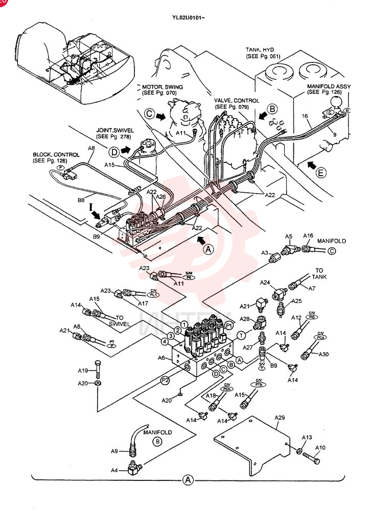 CONTROL LINES, VALVE YM64H00003F1 (2)