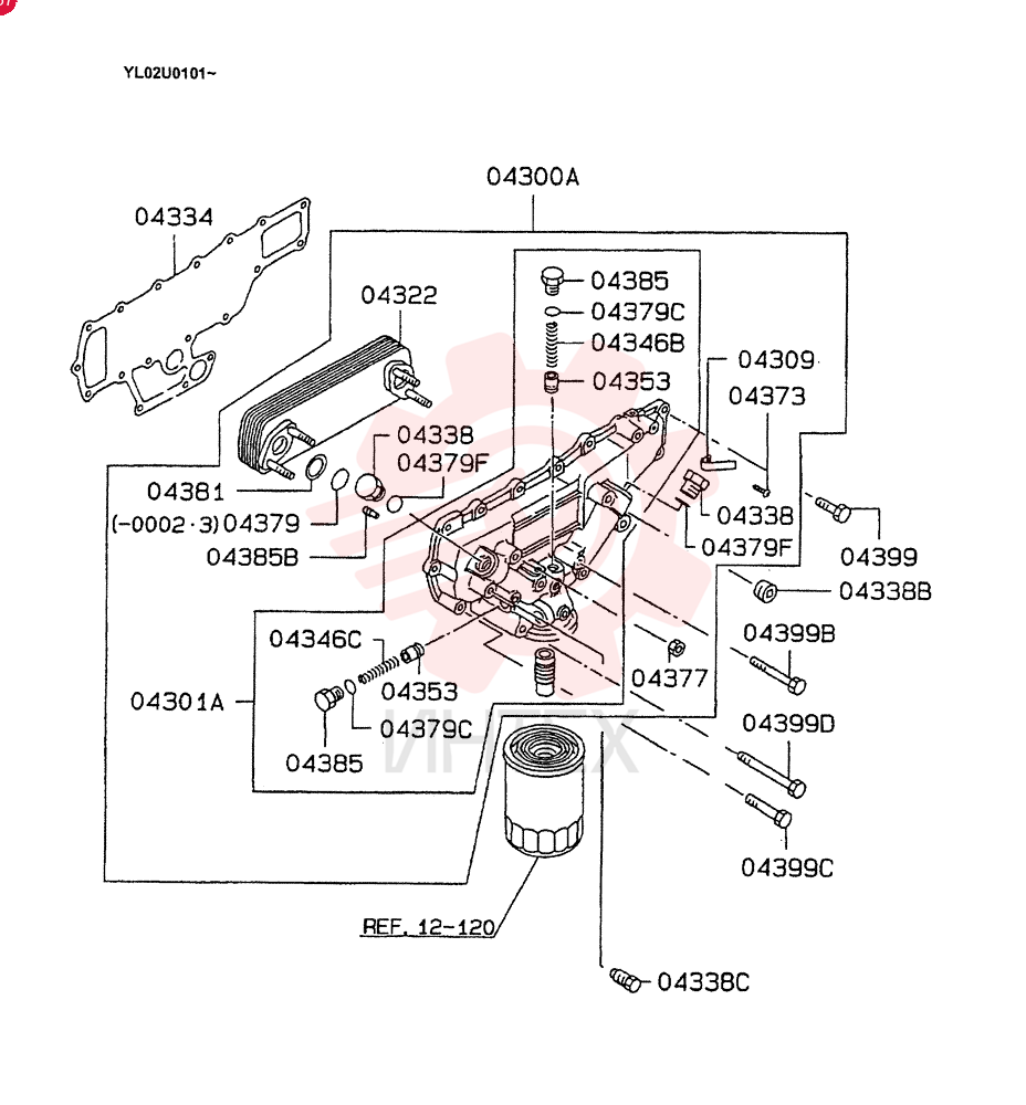 COOLER ASSY. VAME017230