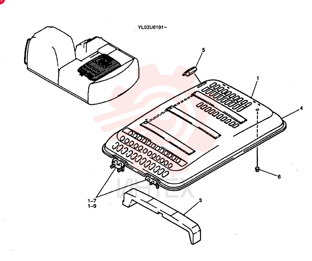 ENGINE HOOD YM22C00001F1