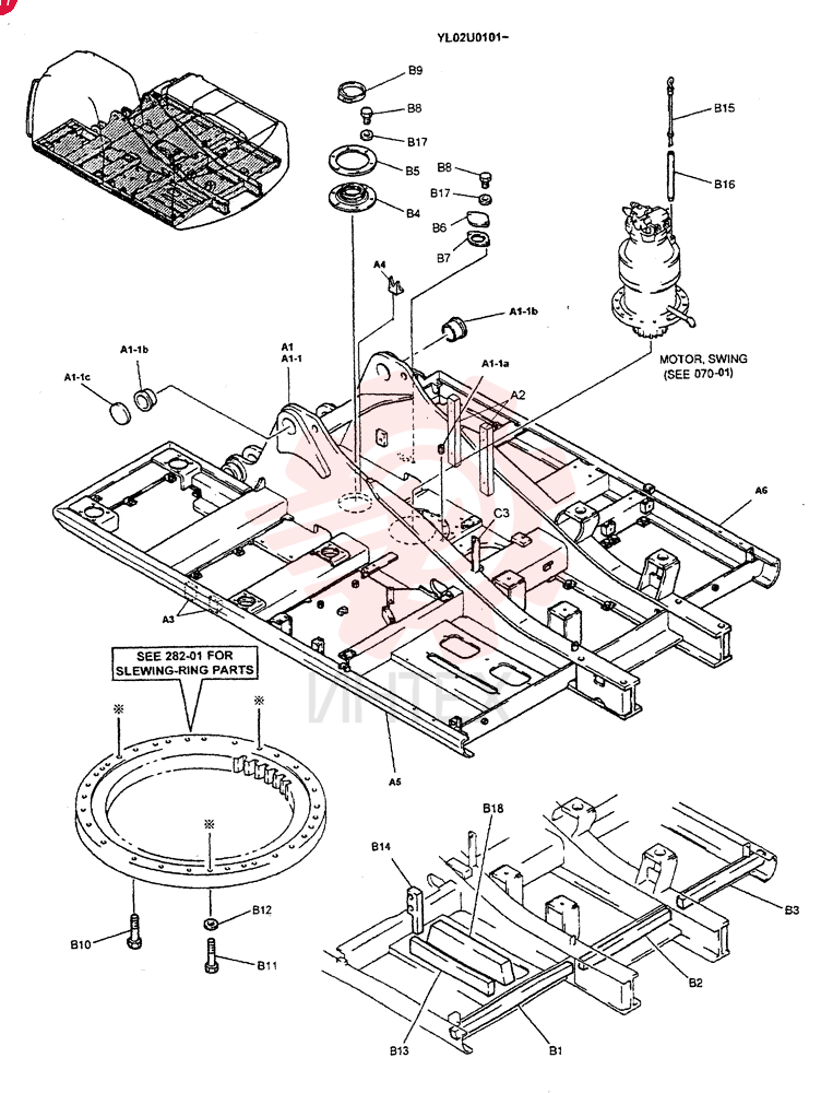 FRAME ASSY, UPPER YM52FU0009P1