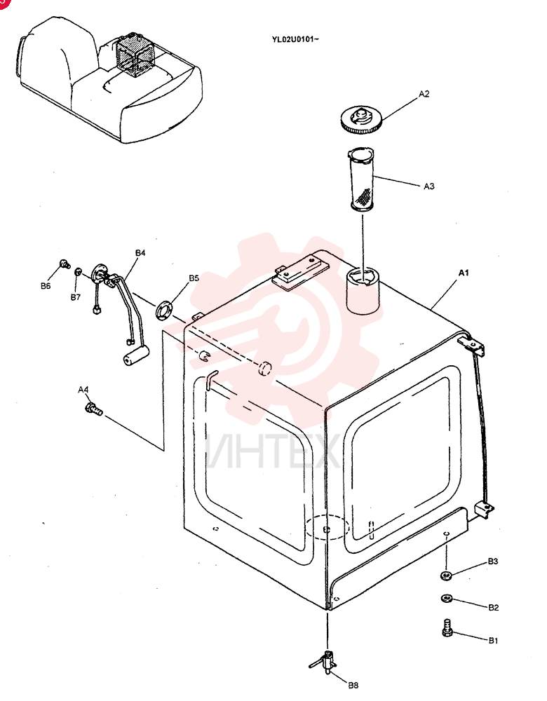 FUEL TANK YM20P00002F1