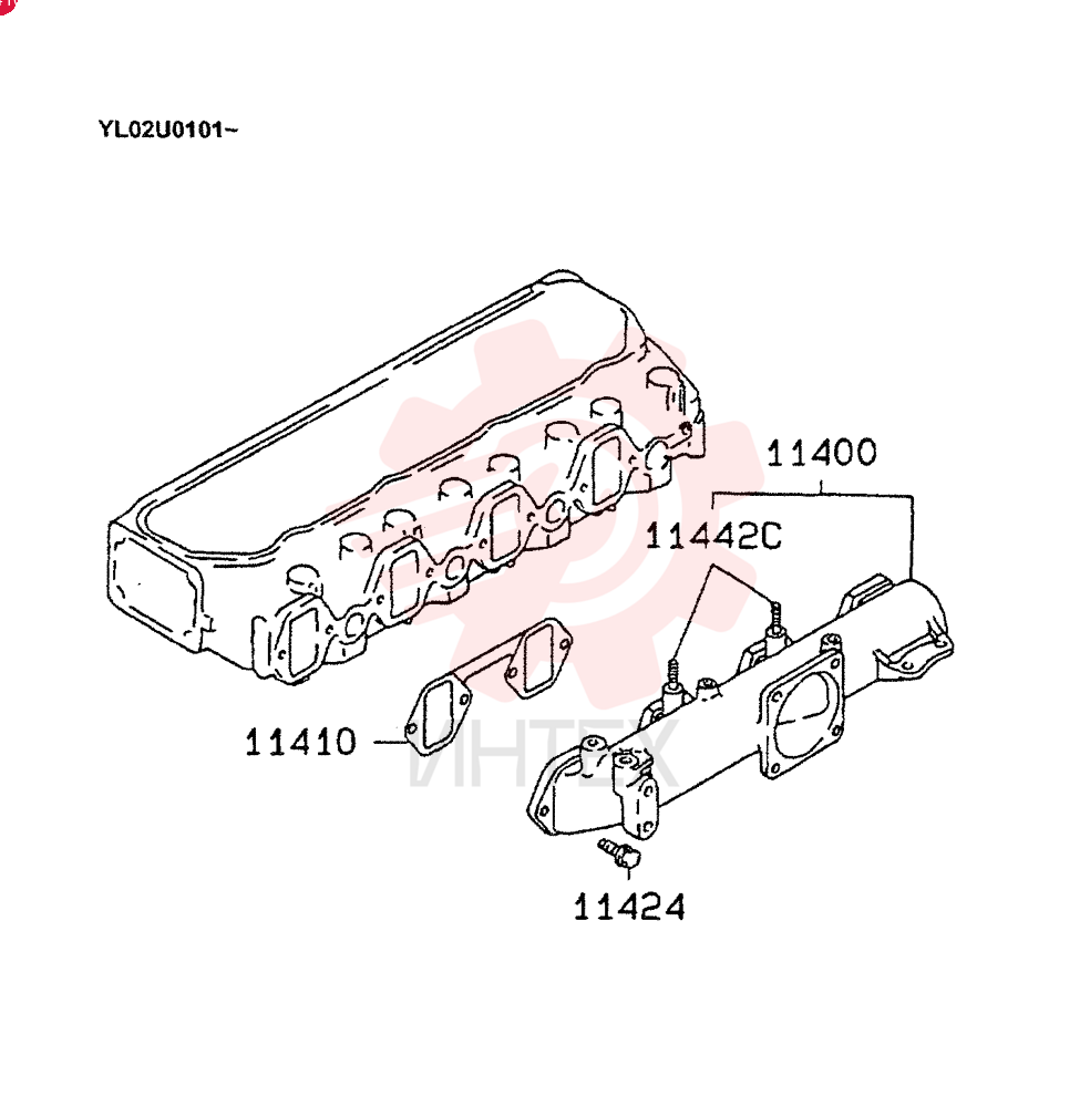 INLET MANIFOLD VAME014271