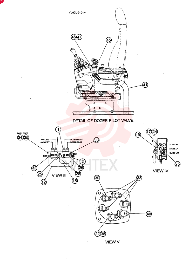 LINES, REMOTE CONTROL YM68HU0003F1 (1)