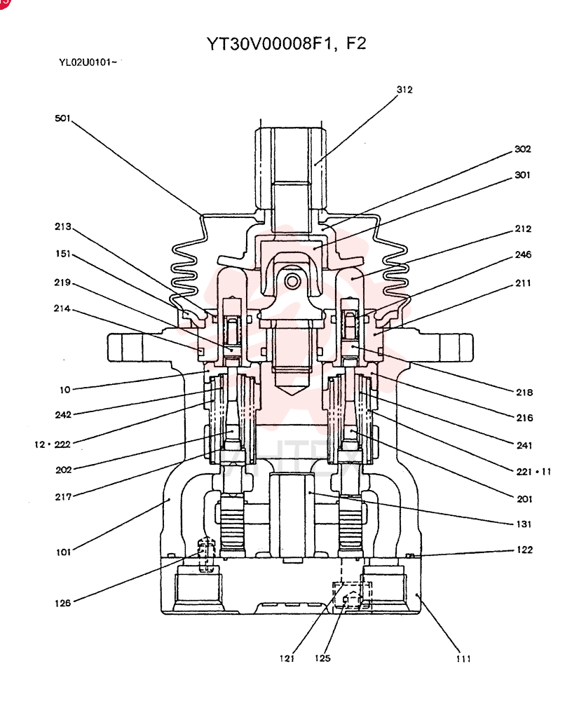 PILOT VALVE YT30V00008F1