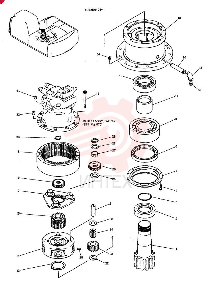 REDUCER YM32W00001F1