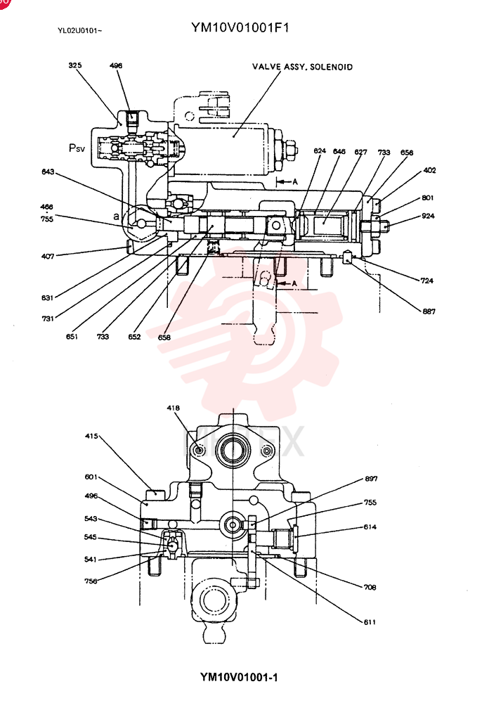 REGULATOR YM10V01001F1 (1)