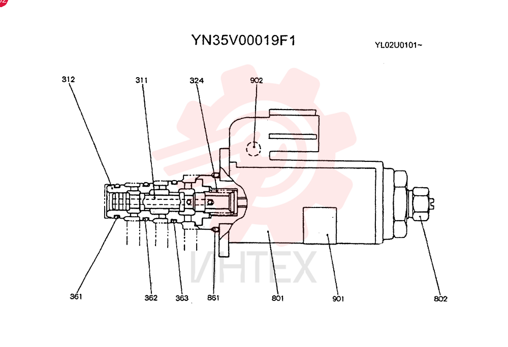 SOLENOID VALVE YN35V00019F1