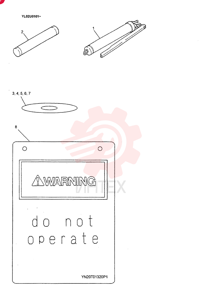 TOOL & ACCESSORY KIT YM01T00001F1