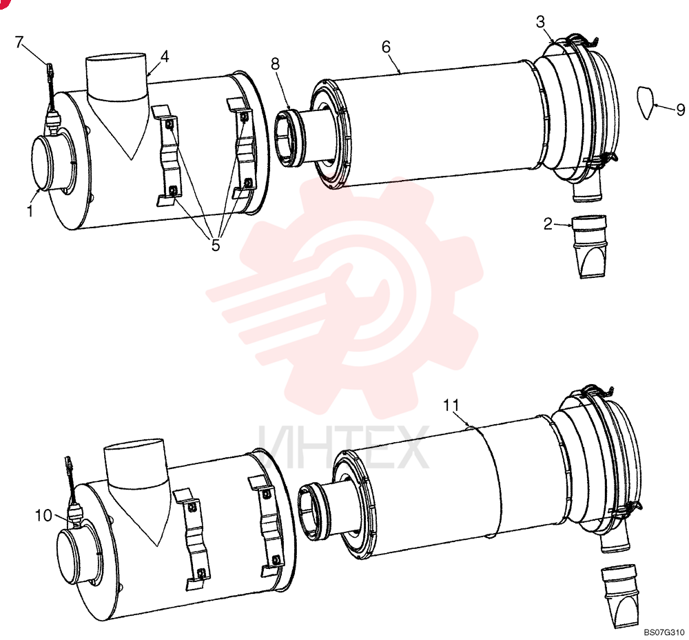 CLEANER ASSY. YM11P00009F1 (1)