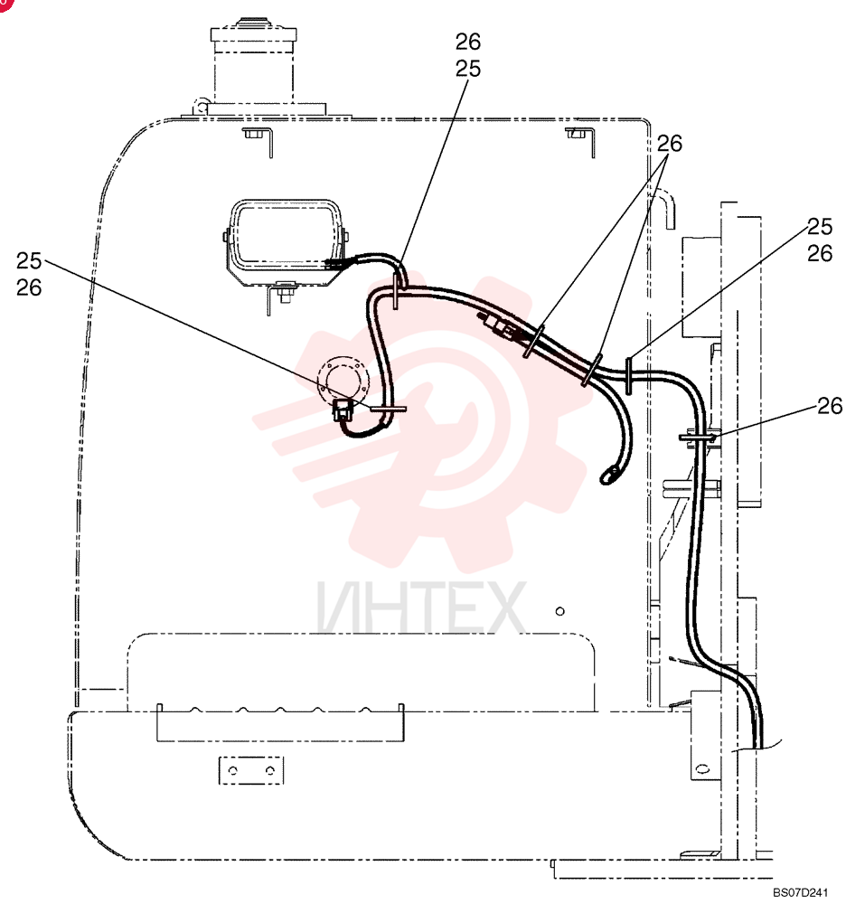 CLIP,M8 x 8.20mm Shank YN13E01375P1 (2)