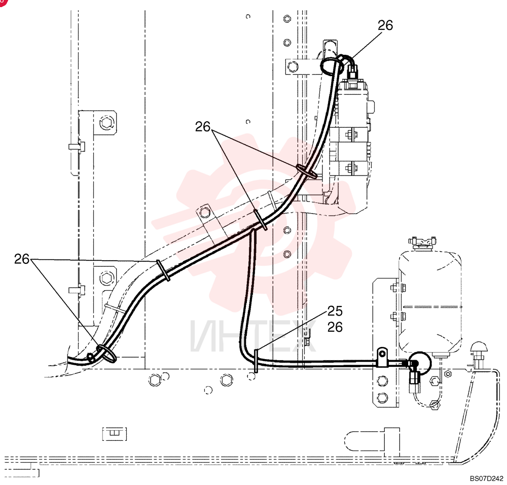 CLIP,M8 x 8.20mm Shank YN13E01375P1 (1)