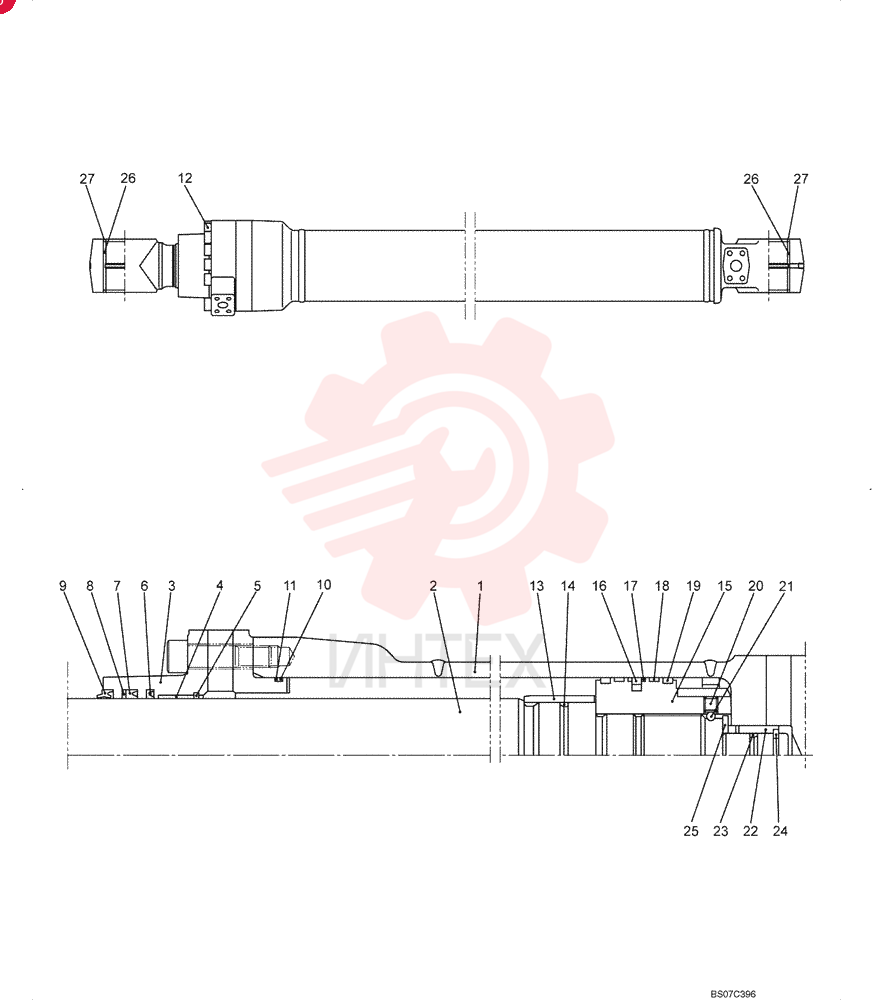CYLINDER ASSY. YM01V00017F1
