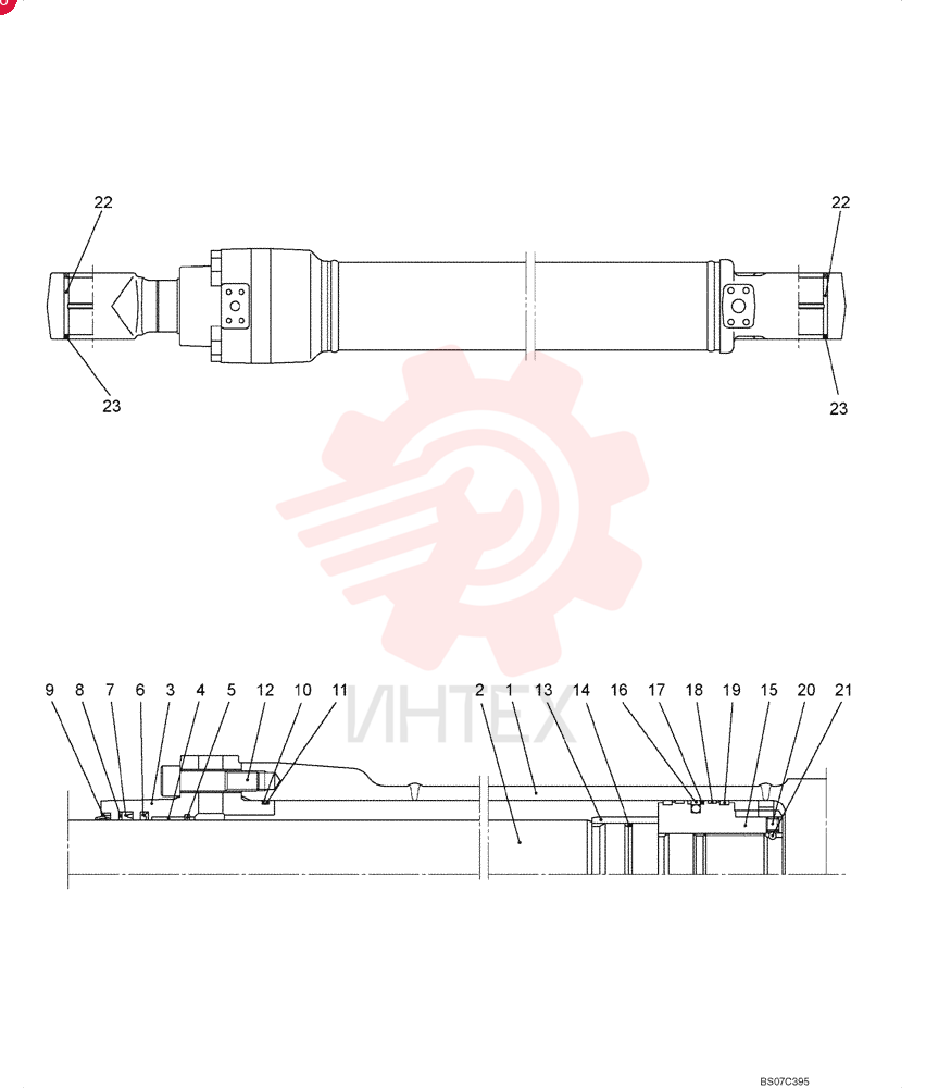 CYLINDER YM01V00019F1