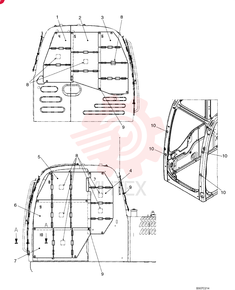 GUARD ASSY. YM25C00001F1