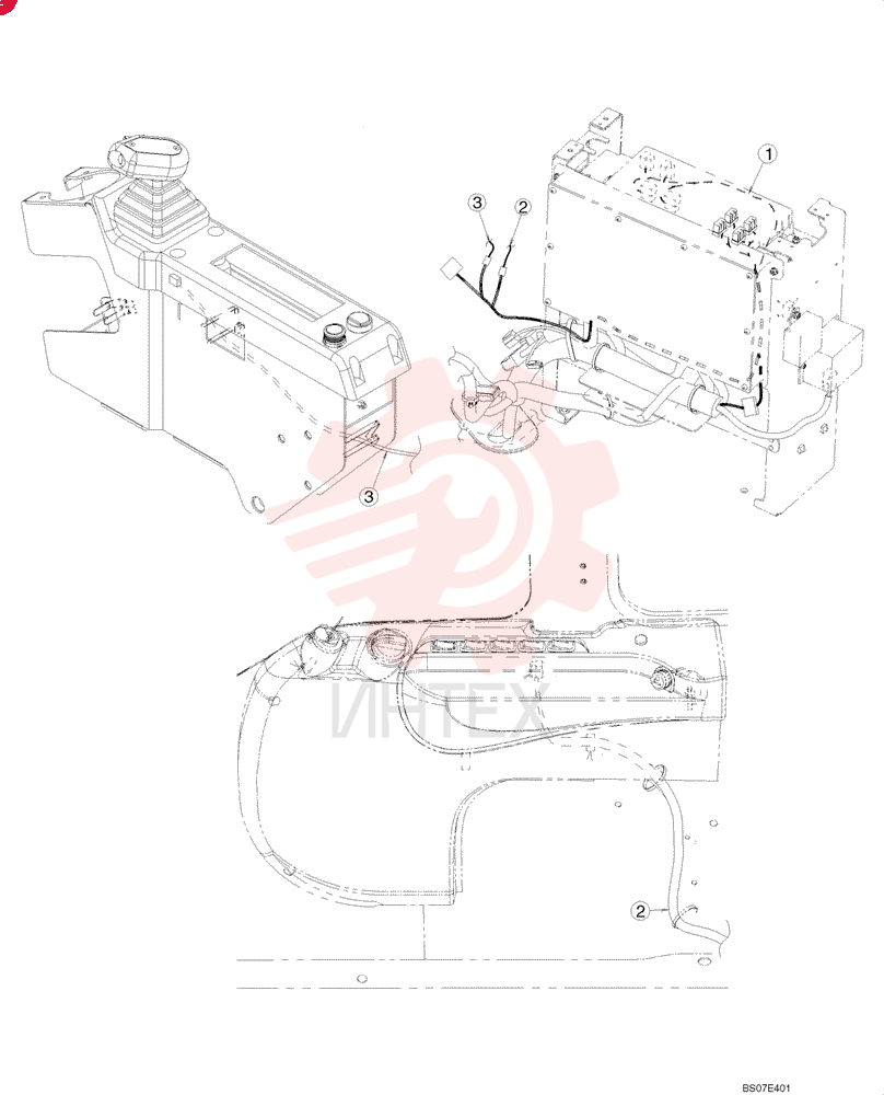 Harness, Relay Box, Replaces YM14EU1013P1