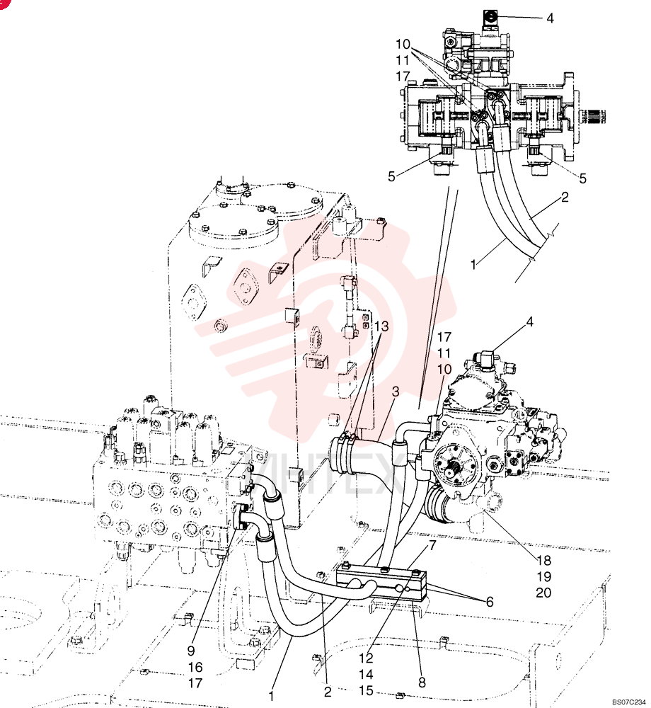 HOSE YM30H01043D1