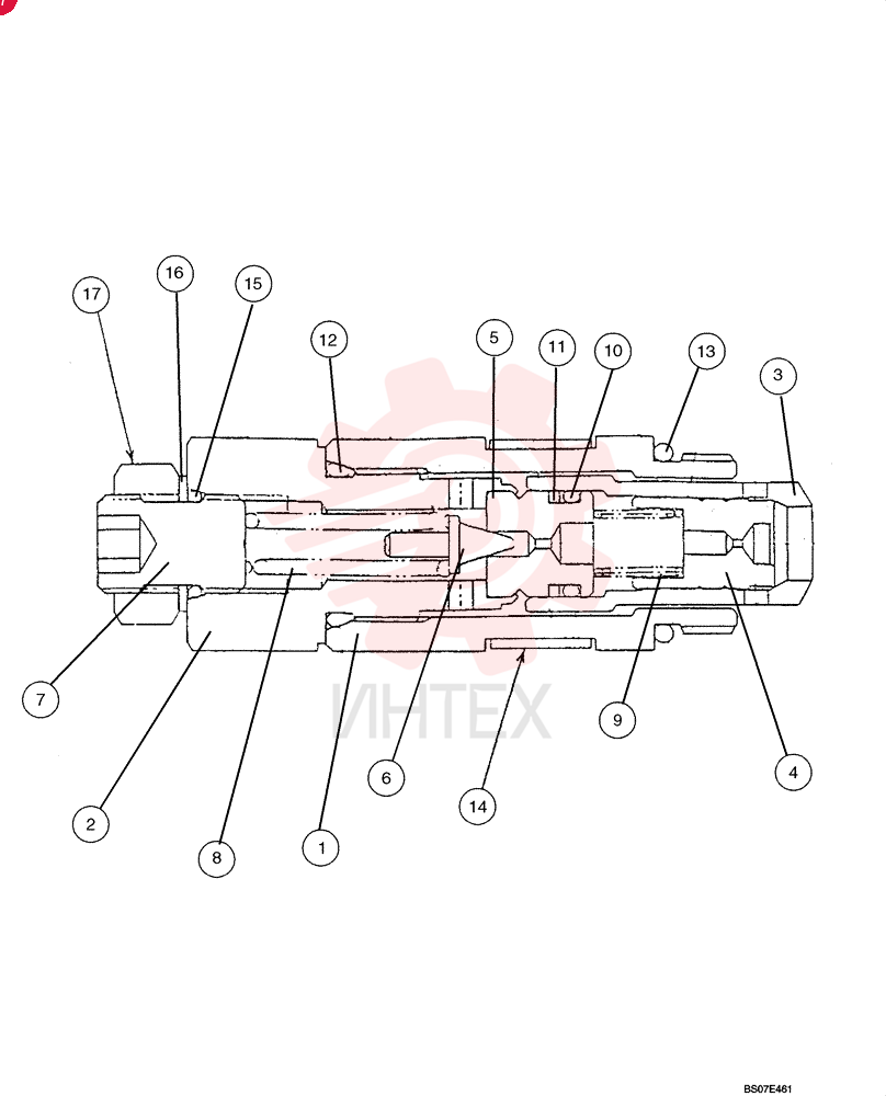 HYDRAULIC VALVE 2436R1119F7
