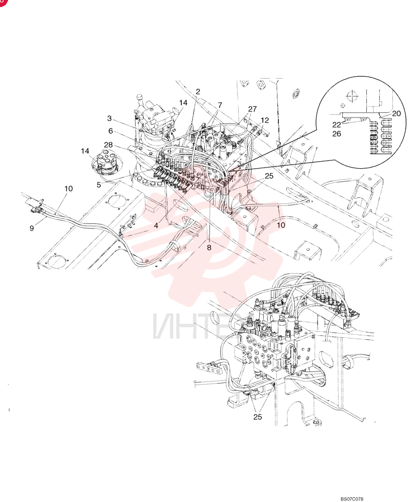 HYDRAULIC VALVE YN35V00047F1 (4)