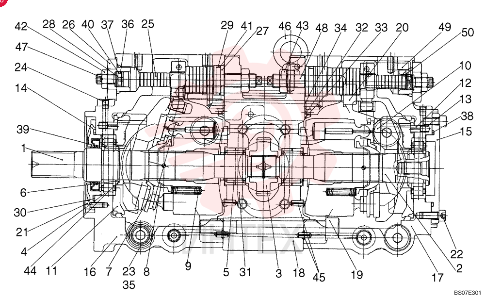 SHAFT YM10V00006S111