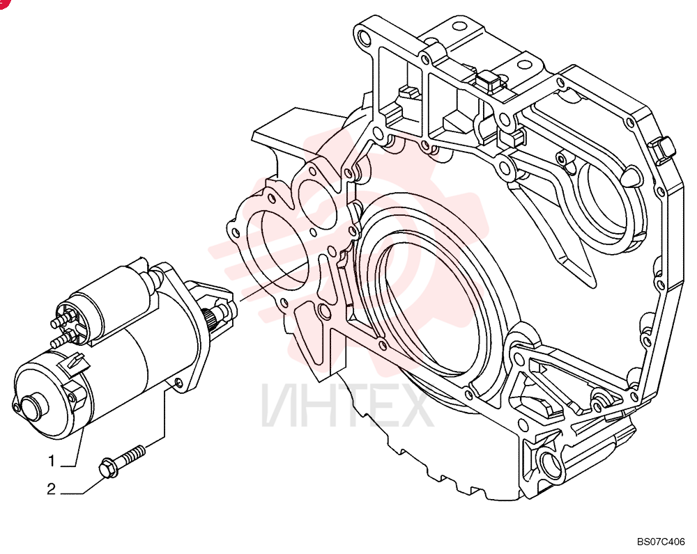 STARTER MOTOR 2852405