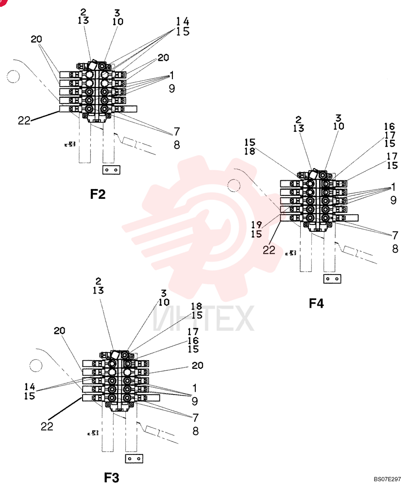 Valve Installation Standard, F1 YM64HU0006F1 (2)