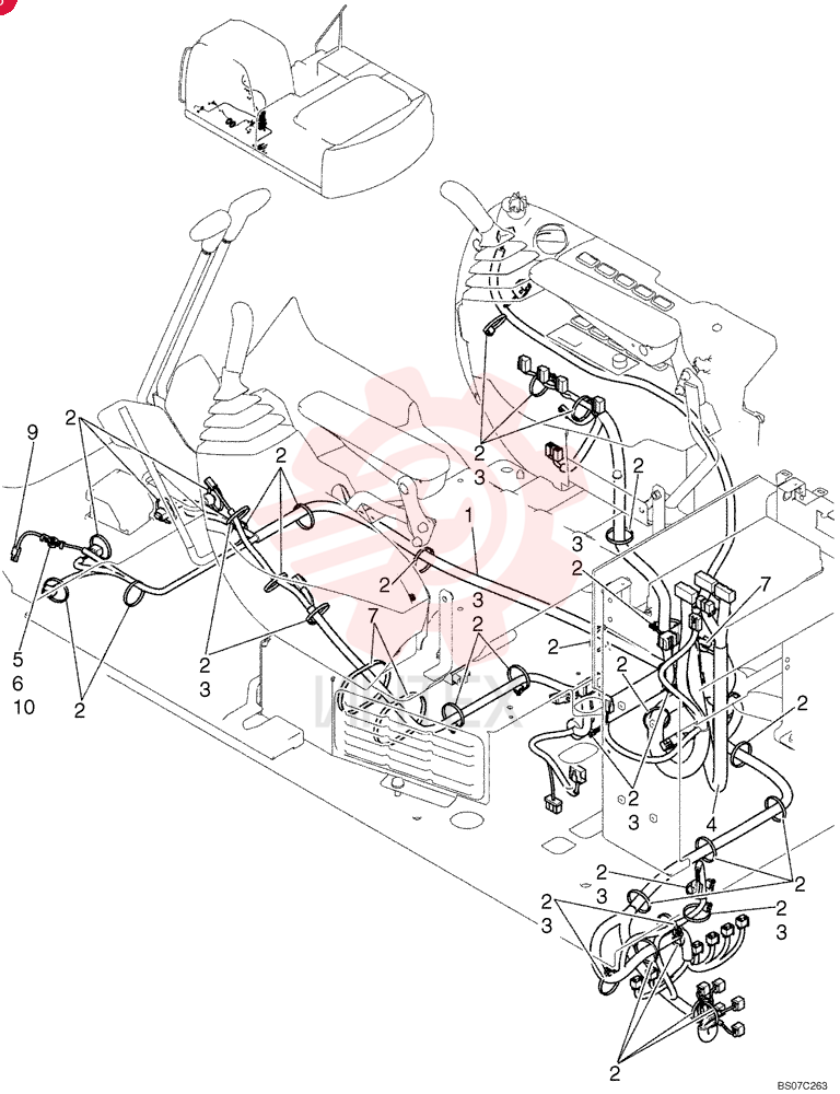 WIRE HARNESS YN13E01437P2