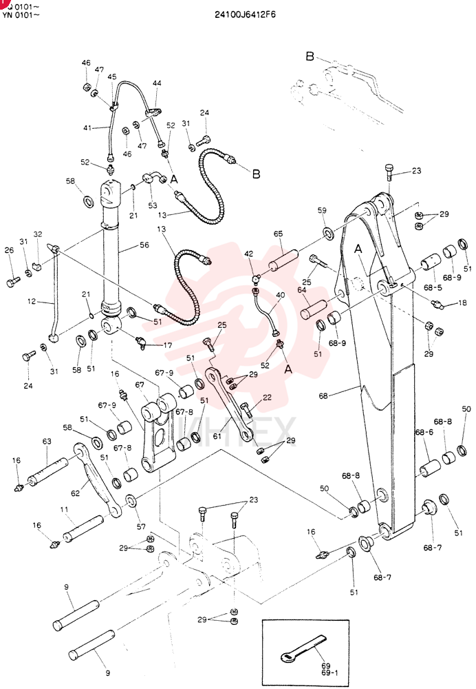 ARM ASSY, 2.94M