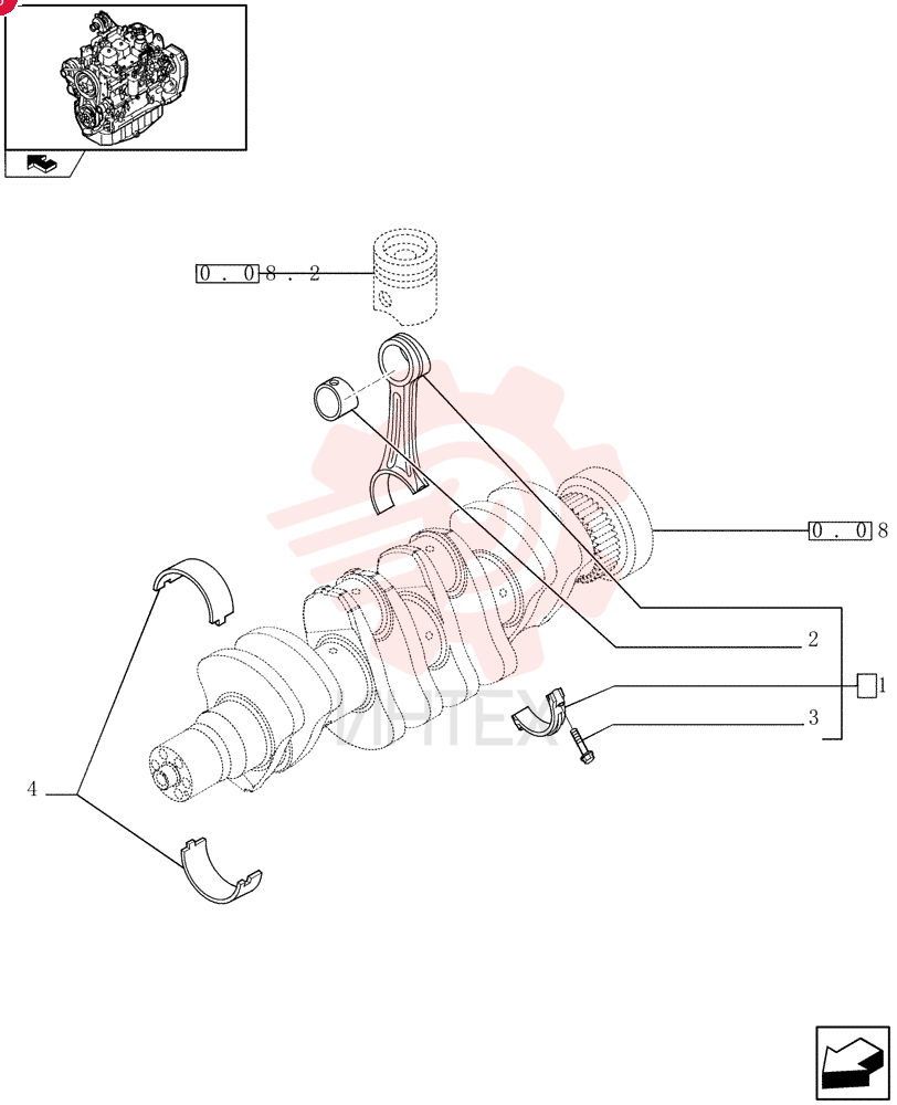 CONNECTING ROD 2831298