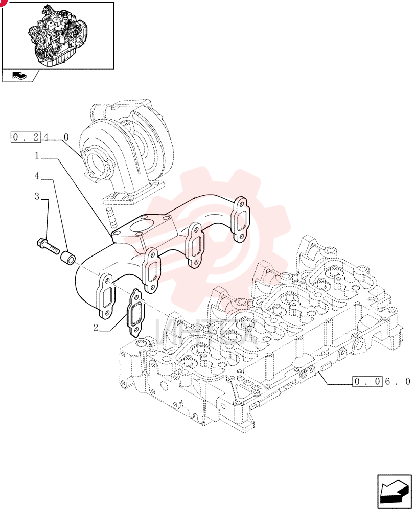 EXHAUST MANIFOLD 2853095
