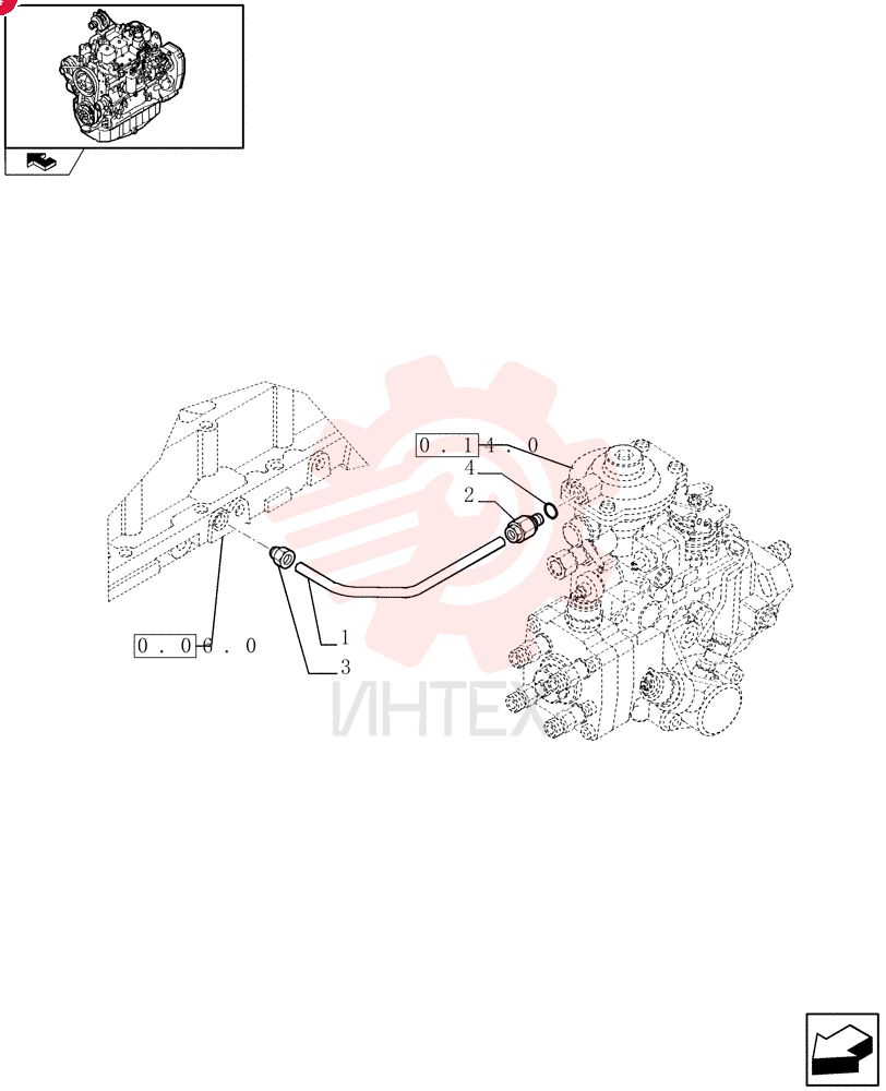 TUBE,M8 x 1 x 29.5 L