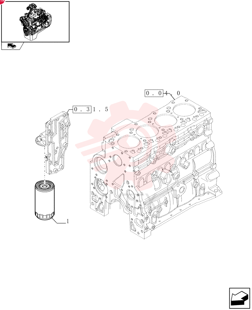 ENGINE OIL FILTER 2852526