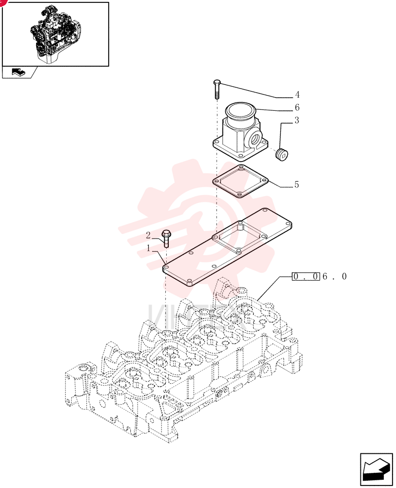 INLET MANIFOLD 2852044