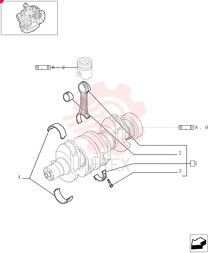 CONNECTING ROD 2831298