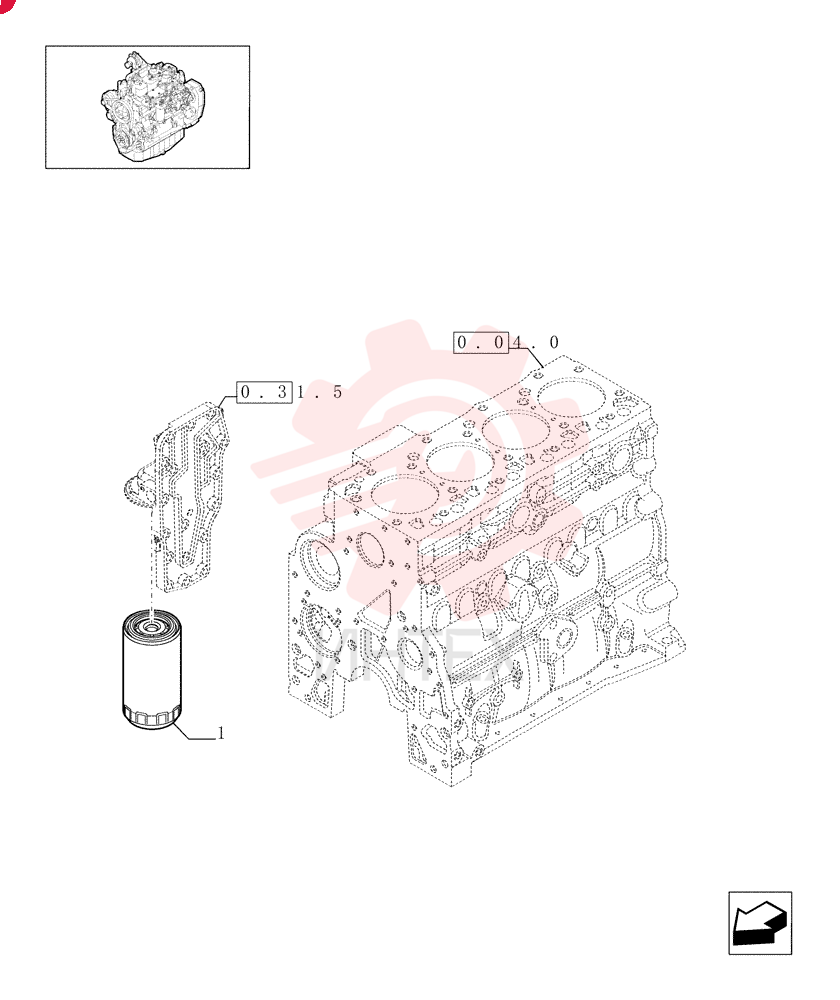 ENGINE OIL FILTER 2852526