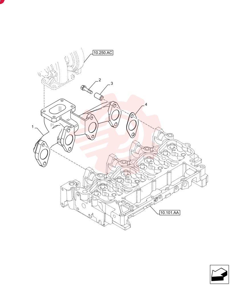 EXHAUST MANIFOLD 2853095