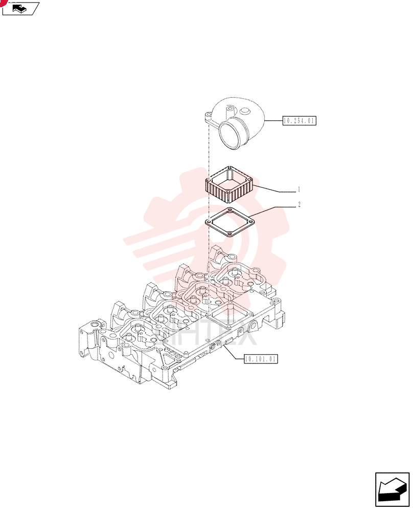 GASKET,1.2mm Thk 4899921