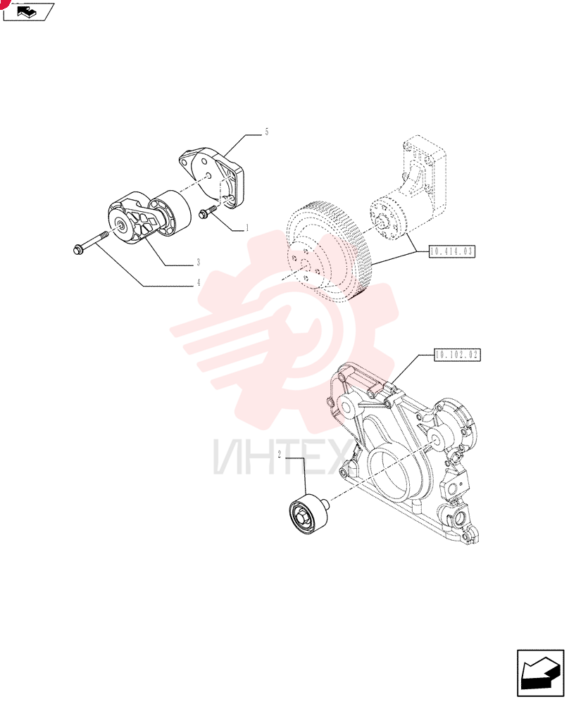 SCREW,Hex Flg, M8 x 1.25 x 25
