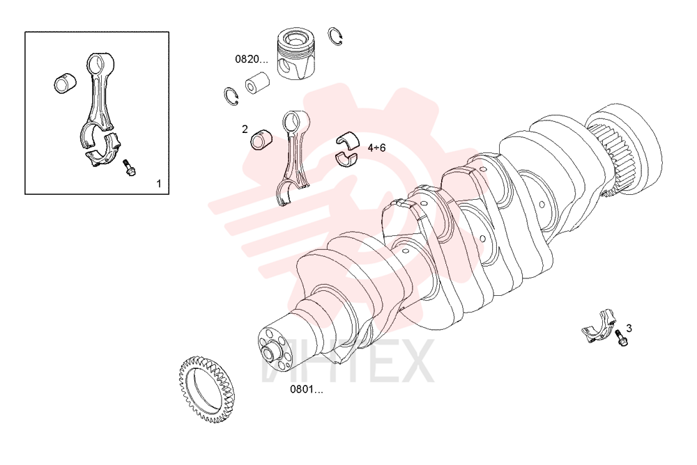 CONNECTING ROD 2831298