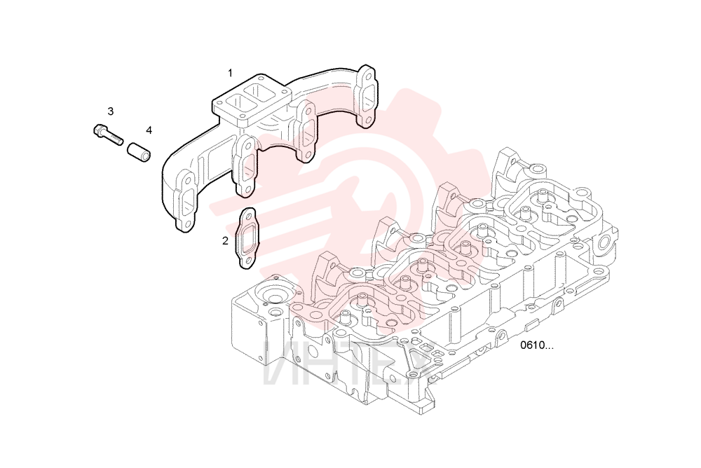 MANIFOLD GASKET,1.4mm Thk