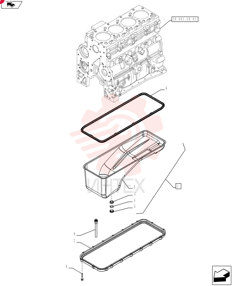ENGINE OIL PAN 2852205