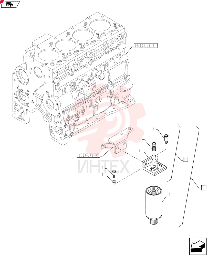 FUEL FILTER 84526251