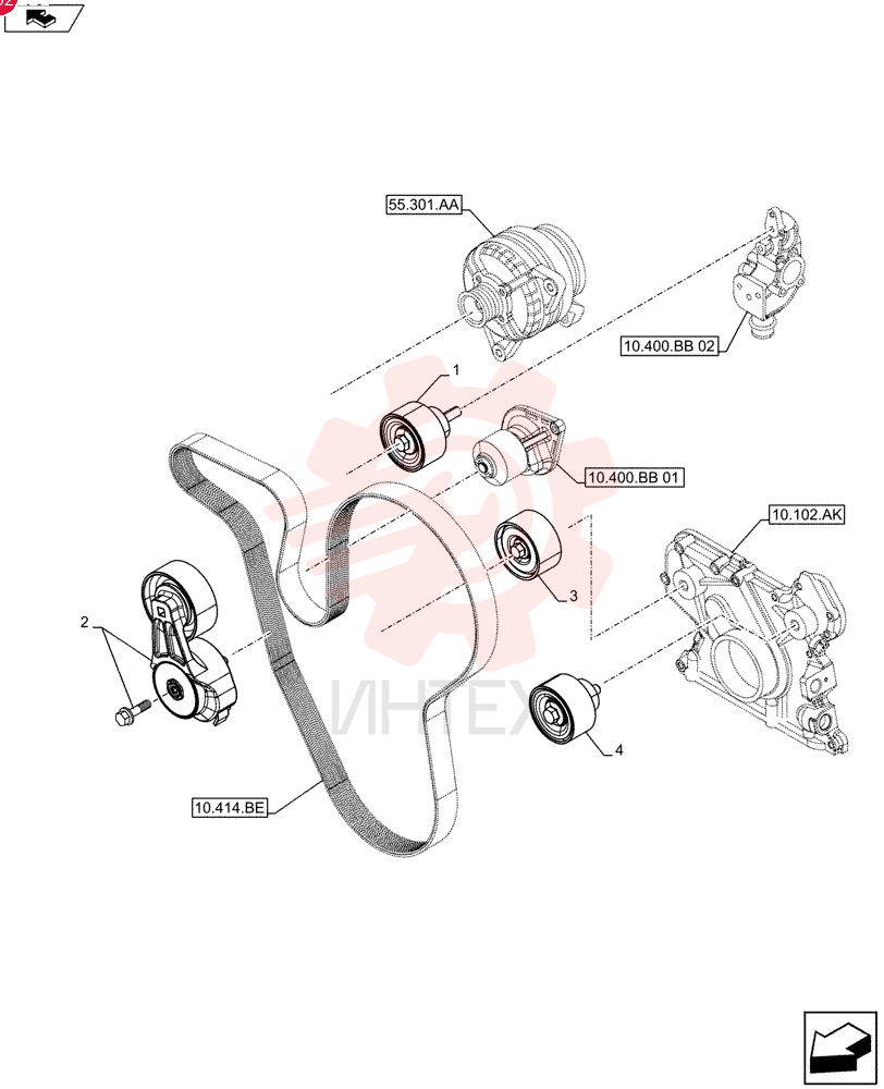 IDLER WHEEL,65mm OD