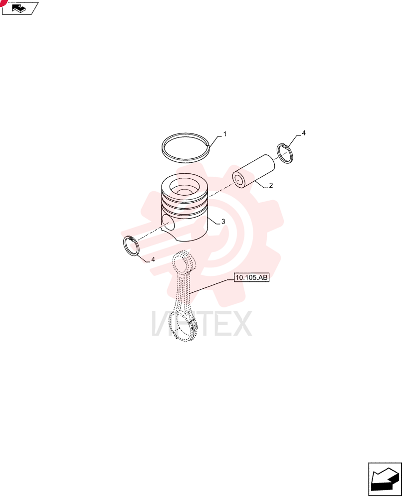 PISTON RING 2854603