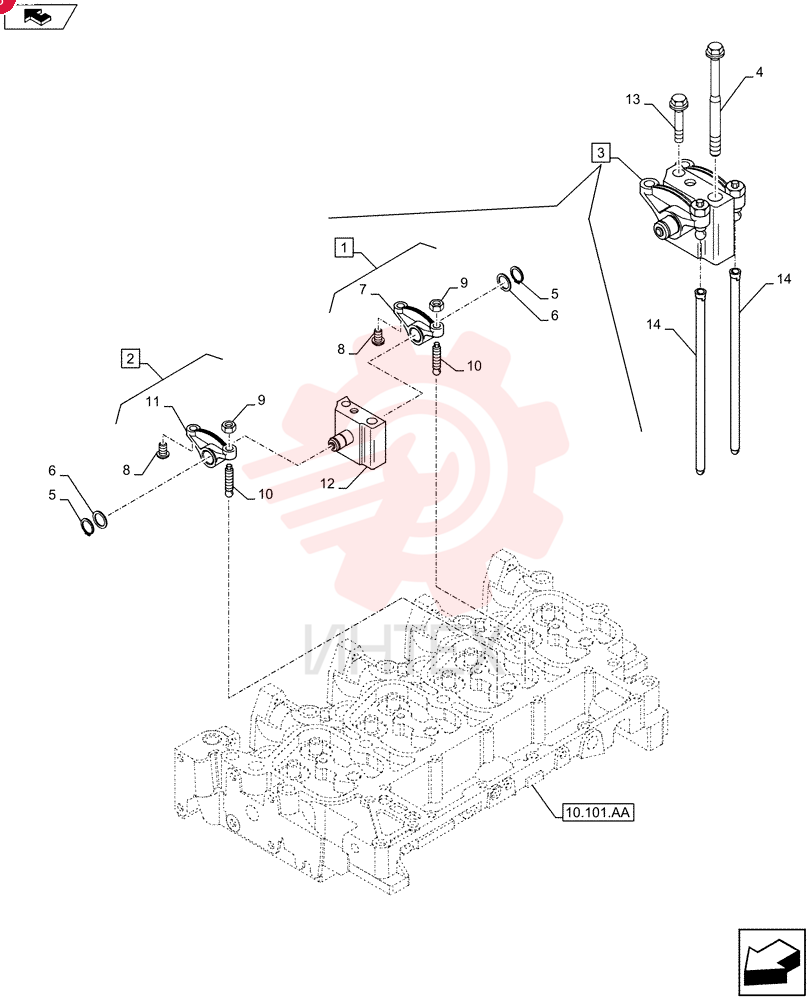ROCKER ARM,Exhaust 4895196